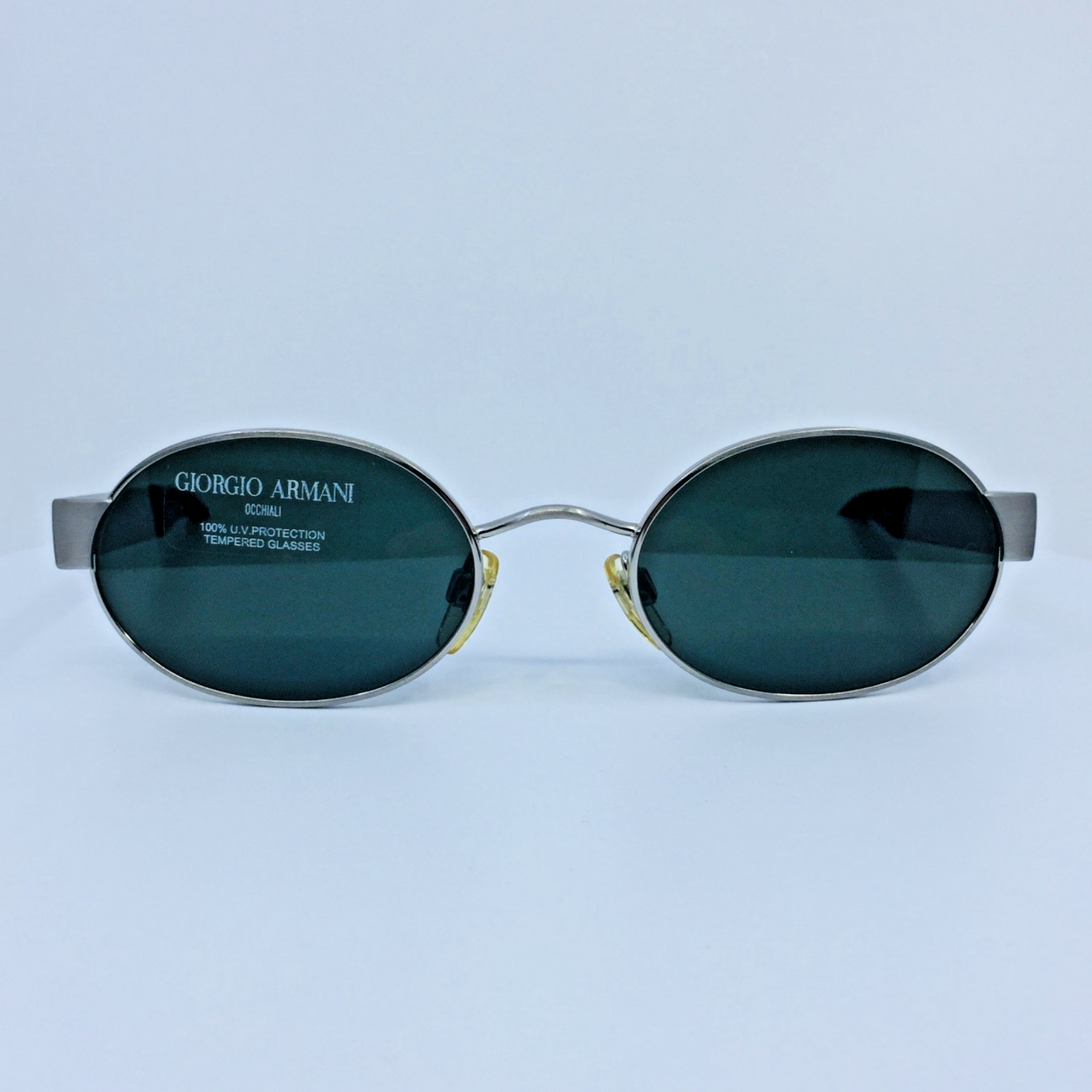 Vintage Giorgio Armani GA 662 Silver Sunglasses - Super Vision Optical
