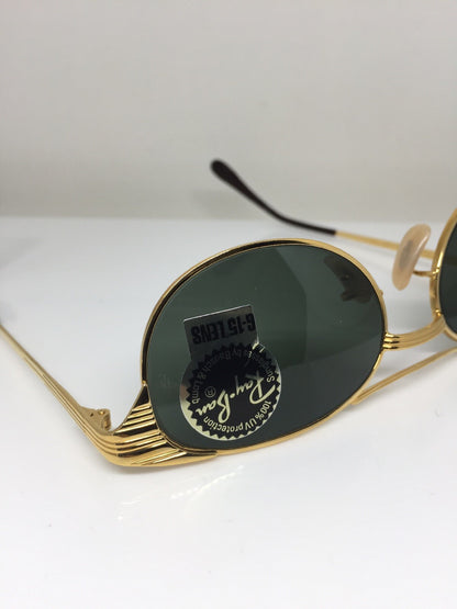Vintage Ray-Ban W1394 Gold Sunglasses - Super Vision Optical