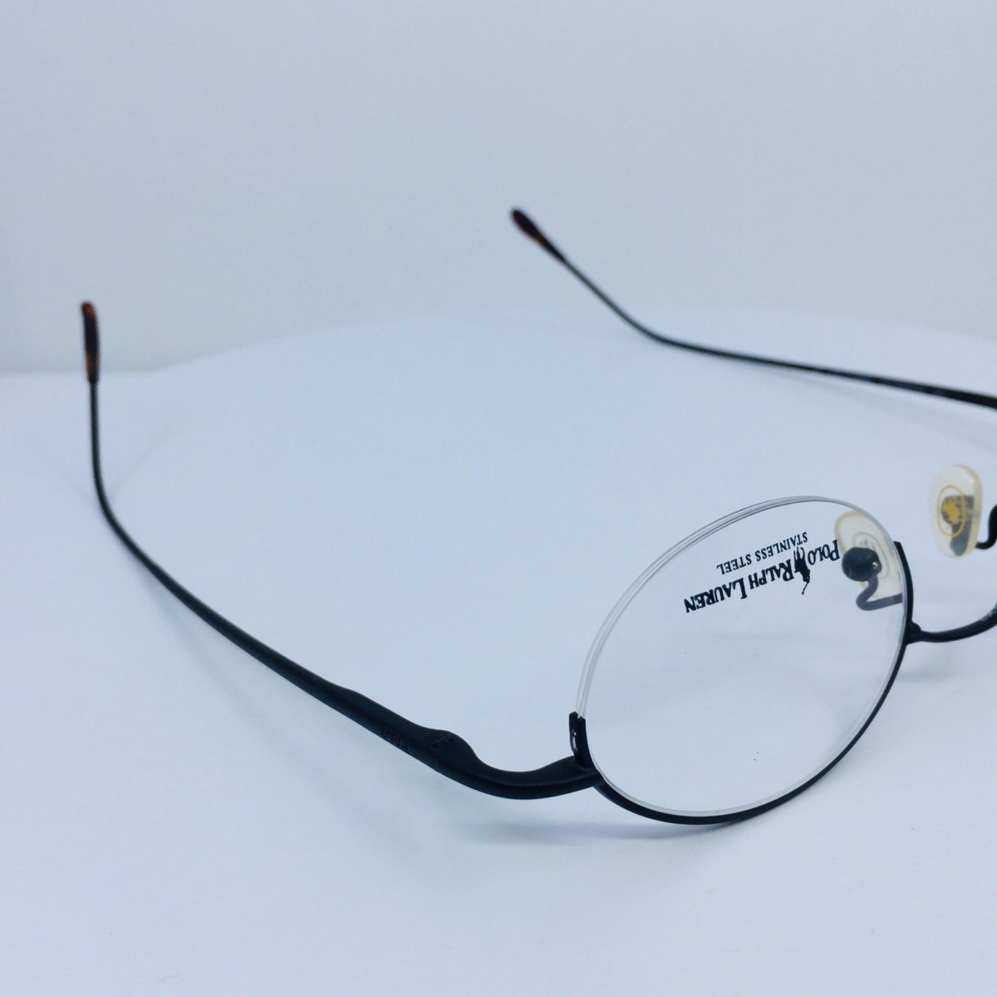 Vintage Polo Ralph Lauren POLO 358 Black Eyeglasses - Super Vision Optical