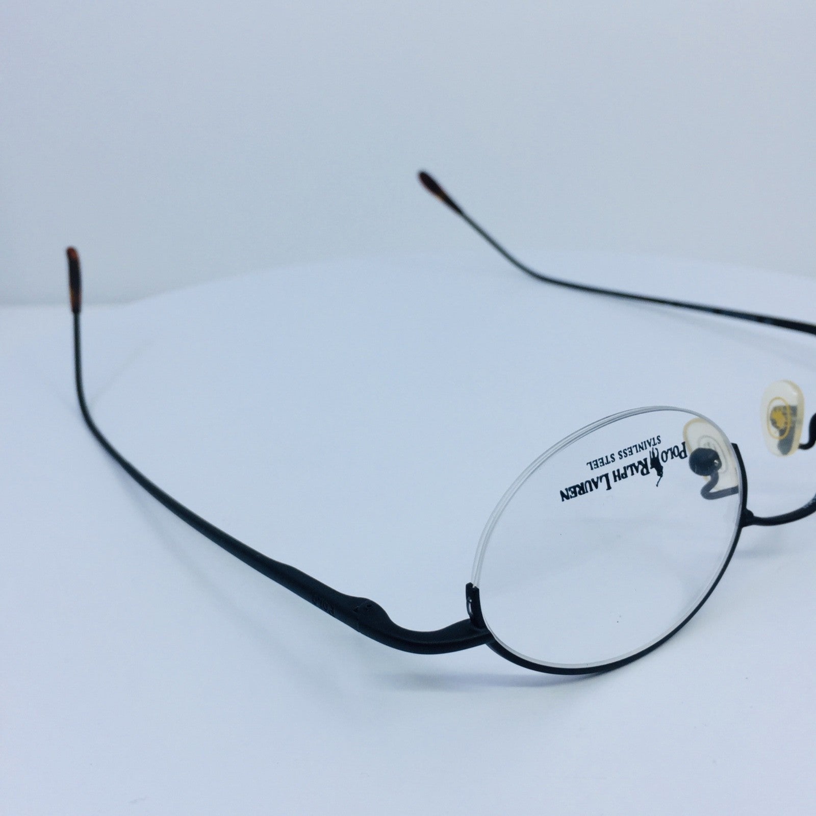 Vintage Polo Ralph Lauren POLO 358 Black Eyeglasses - Super Vision Optical