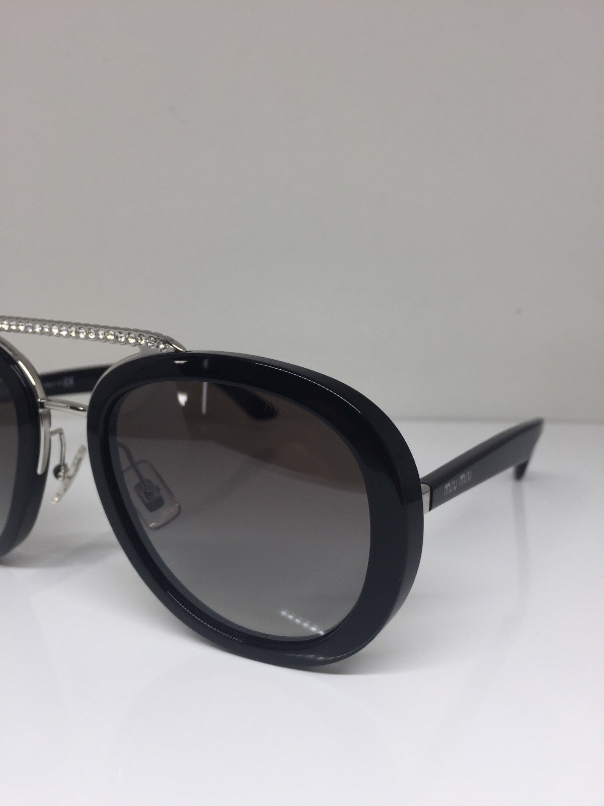 Vintage Miu Miu SMU 05V Silver Sunglasses - Super Vision Optical
