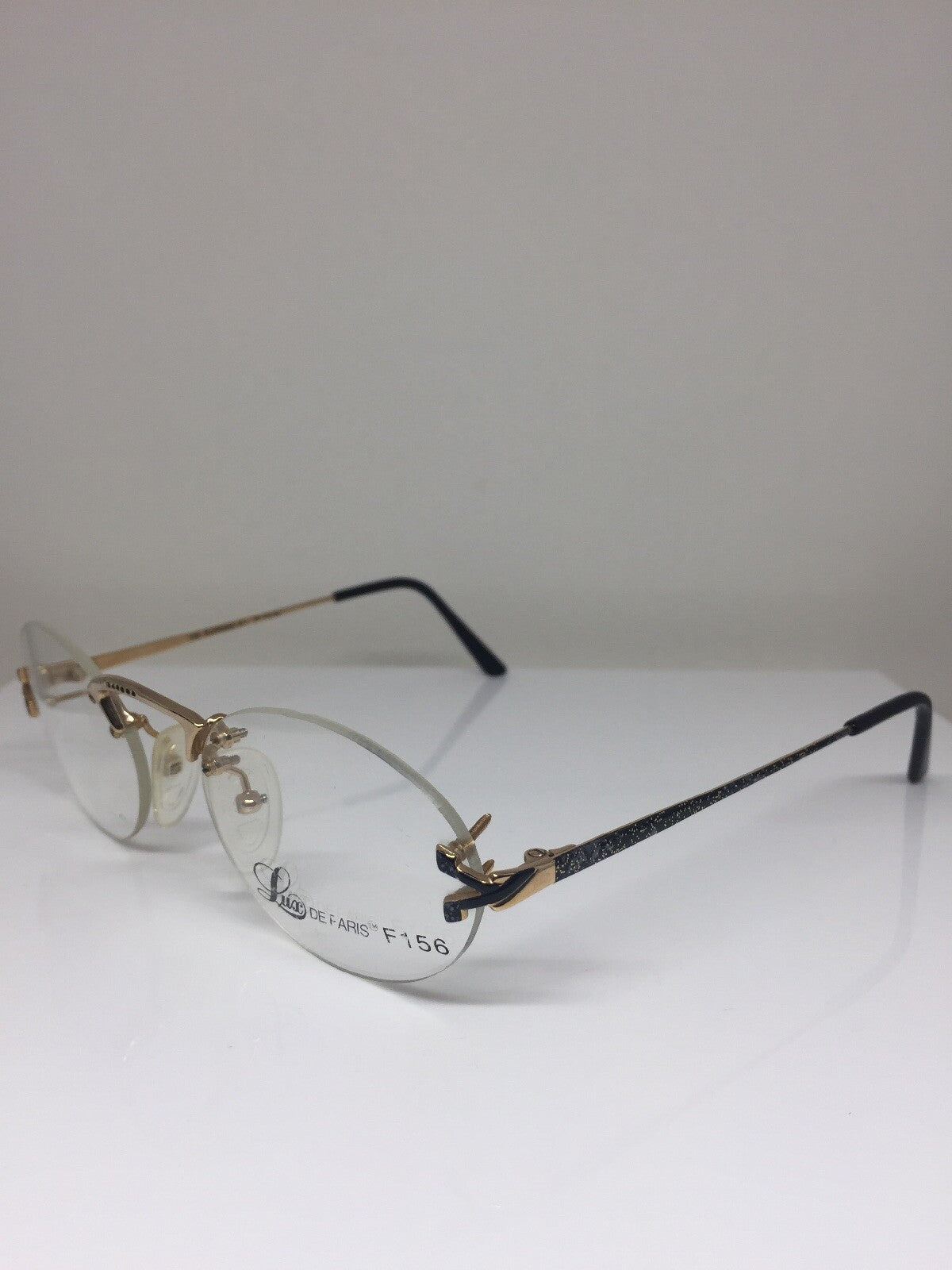 Vintage Lux De Paris Soprani Black Sunglasses - Super Vision Optical