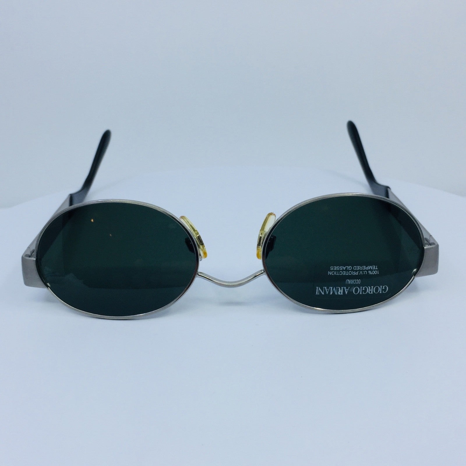 Vintage Giorgio Armani GA 662 Silver Sunglasses - Super Vision Optical