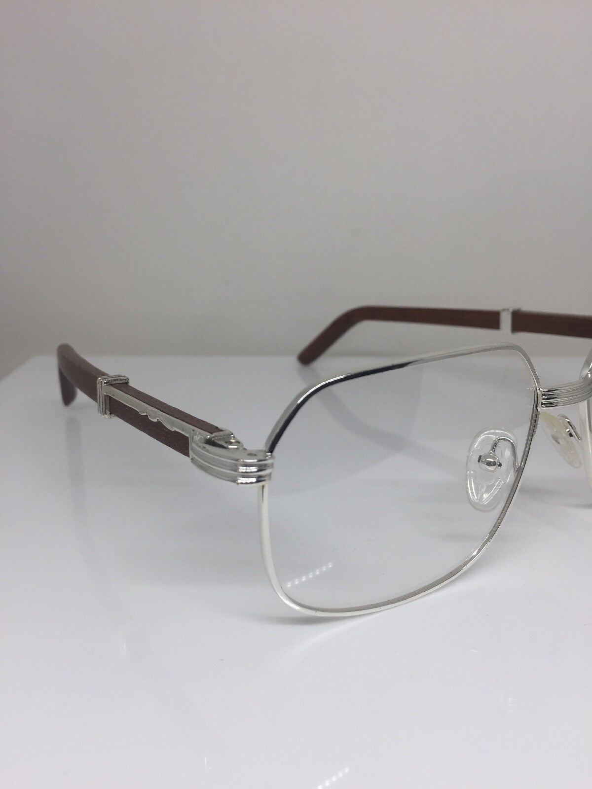 Vintage Kashab by Seagull Kashab 04 Silver Eyeglasses - Super Vision Optical