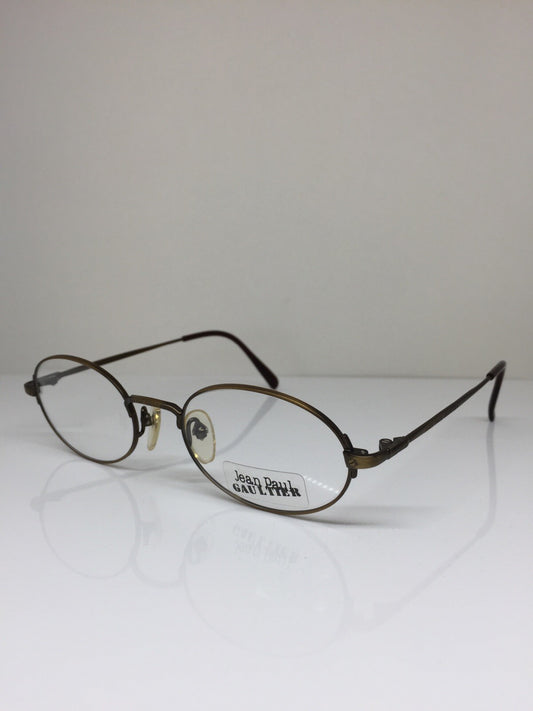 Vintage Jean Paul Gaultier JPG 55-3172 Gold Sunglasses - Super Vision Optical
