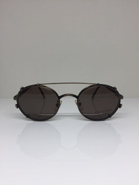 Vintage Calvin Klein CK 117 Brown Sunglasses - Super Vision Optical