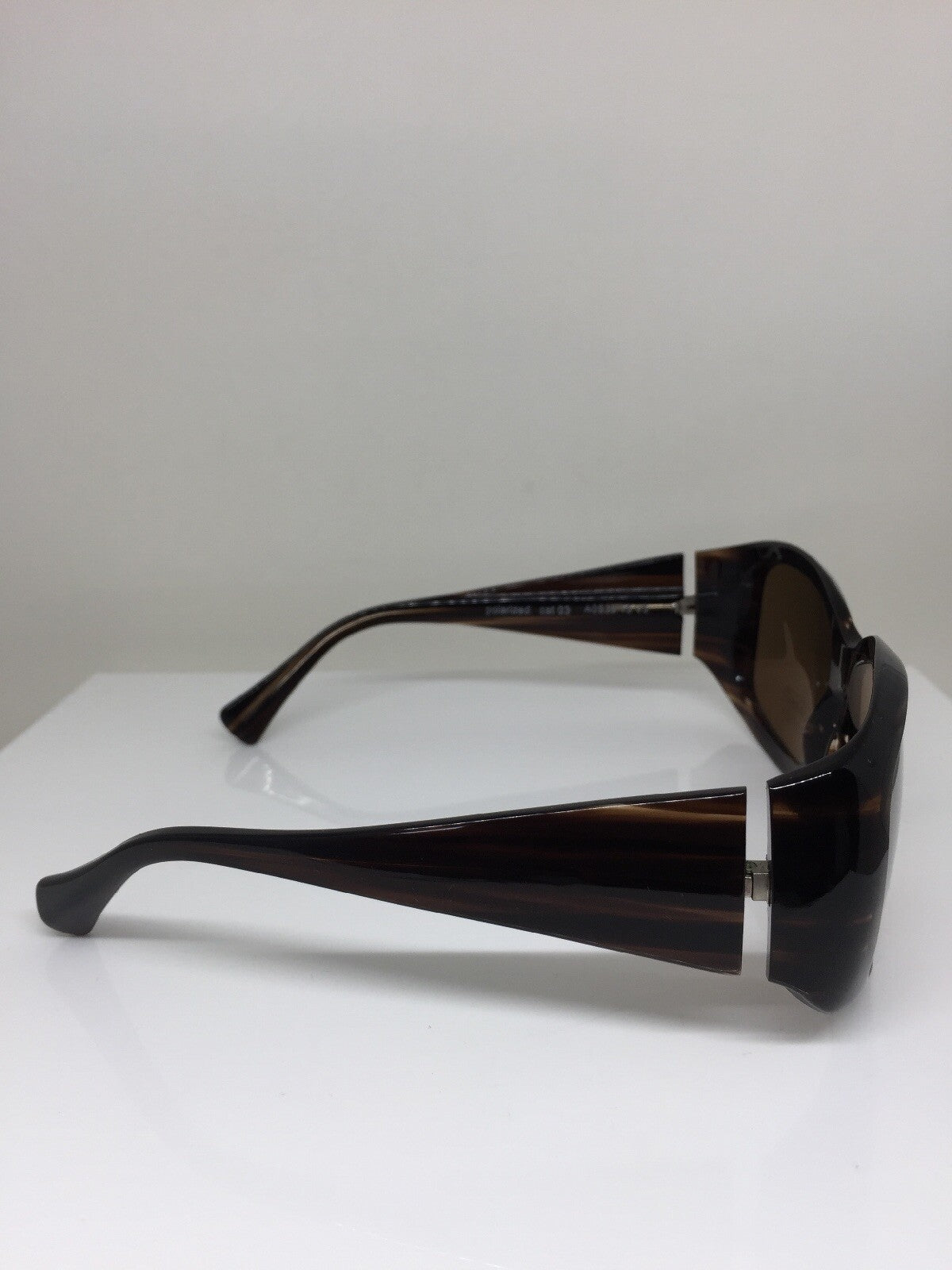 Vintage Alain Mikli A 0538 13 V3 Brown Sunglasses - Super Vision Optical