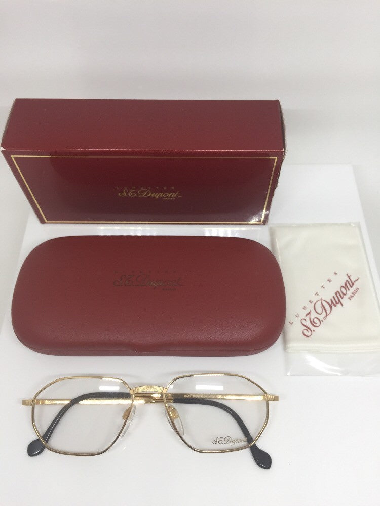 Vintage ST DuPont D059 Gold Eyeglasses - Super Vision Optical