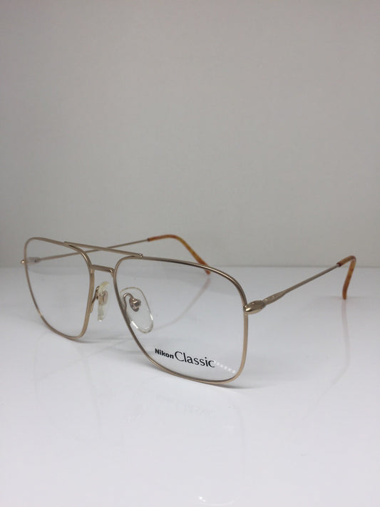 Vintage Nikon NC 4449 Gold Eyeglasses - Super Vision Optical