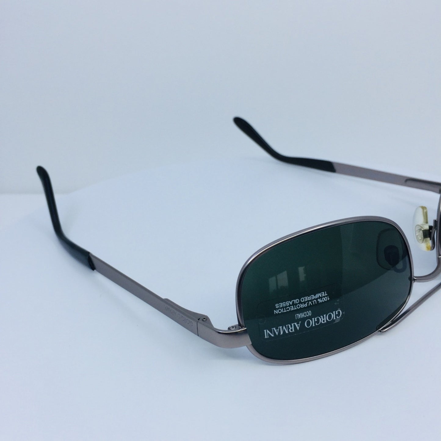 Vintage Giorgio Armani GA 678 Silver Sunglasses - Super Vision Optical