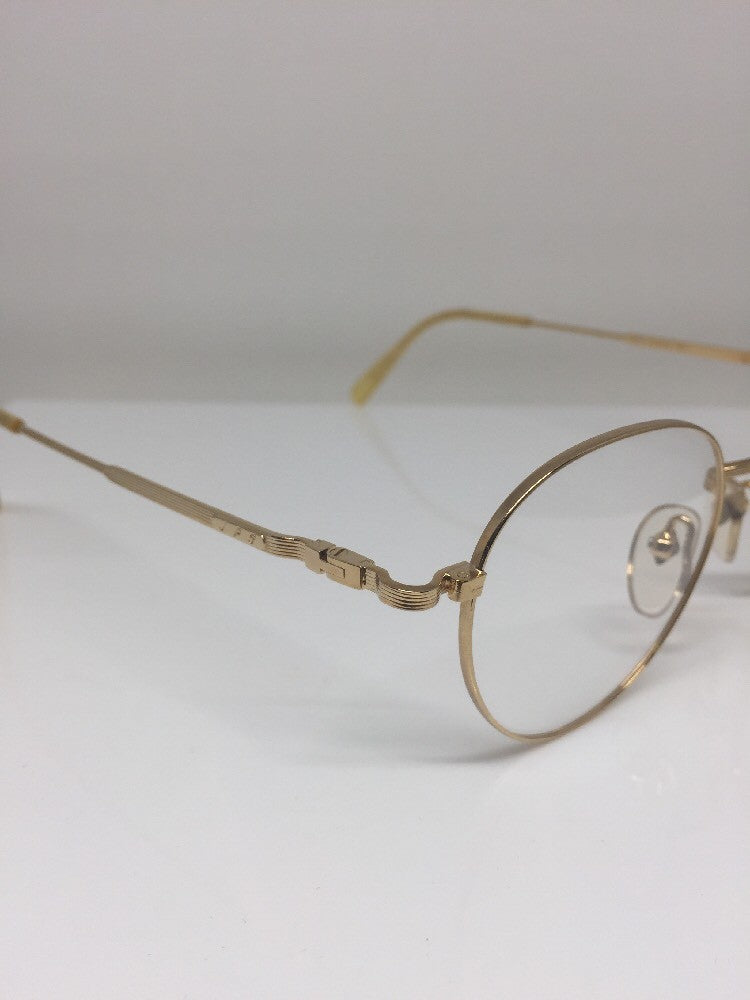 Vintage Jean Paul Gaultier JPG 55-1174 Gold Sunglasses - Super Vision Optical