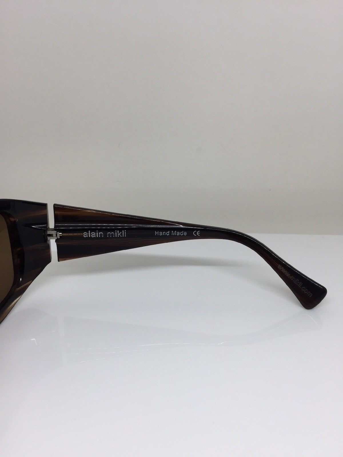 Vintage Alain Mikli A 0538 13 V3 Brown Sunglasses - Super Vision Optical