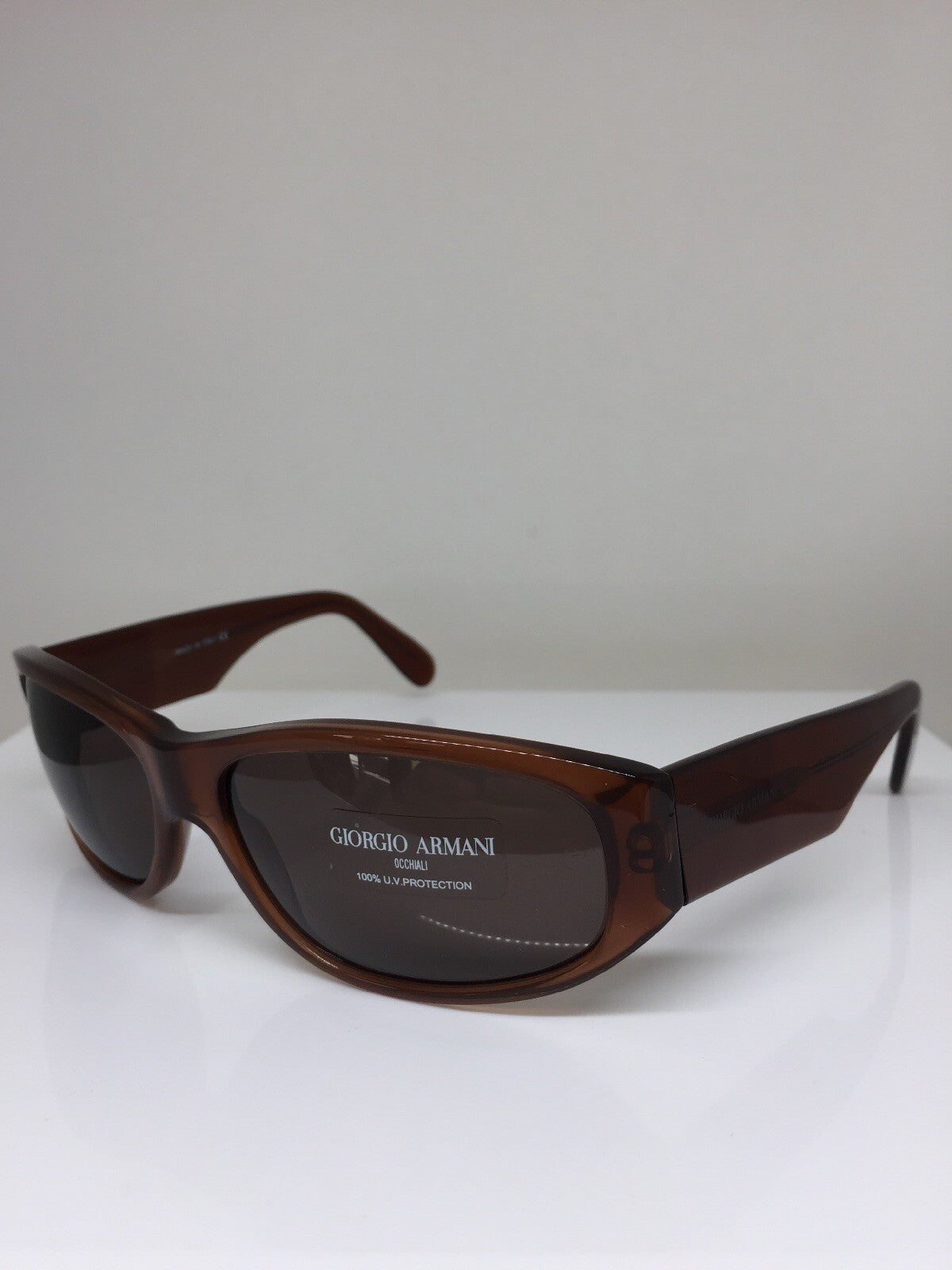 Vintage Giorgio Armani GA 2525 Brown Sunglasses - Super Vision Optical