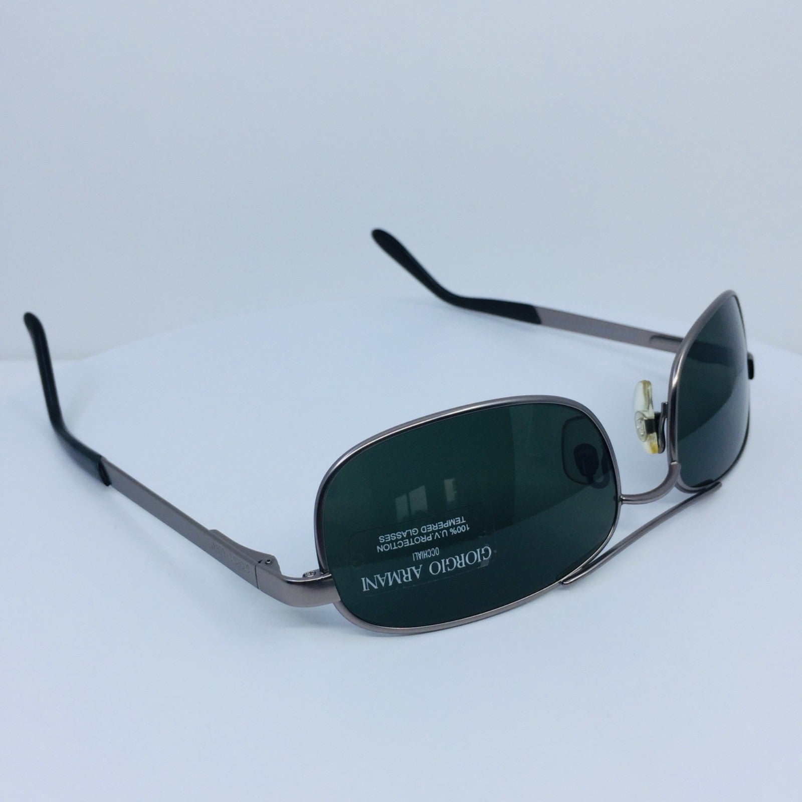 Vintage Giorgio Armani GA 678 Silver Sunglasses - Super Vision Optical