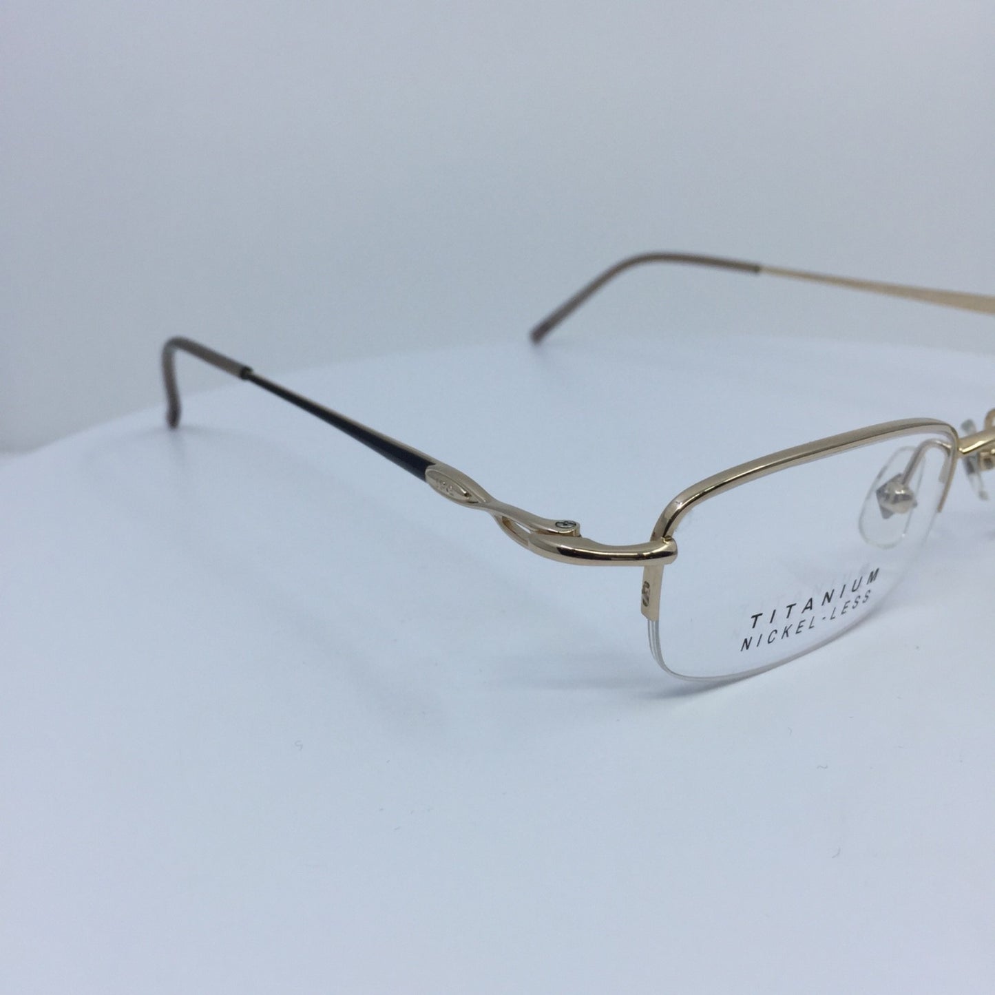 Vintage Jean Paul Gaultier JPG 57-0030 Gold Eyeglasses - Super Vision Optical