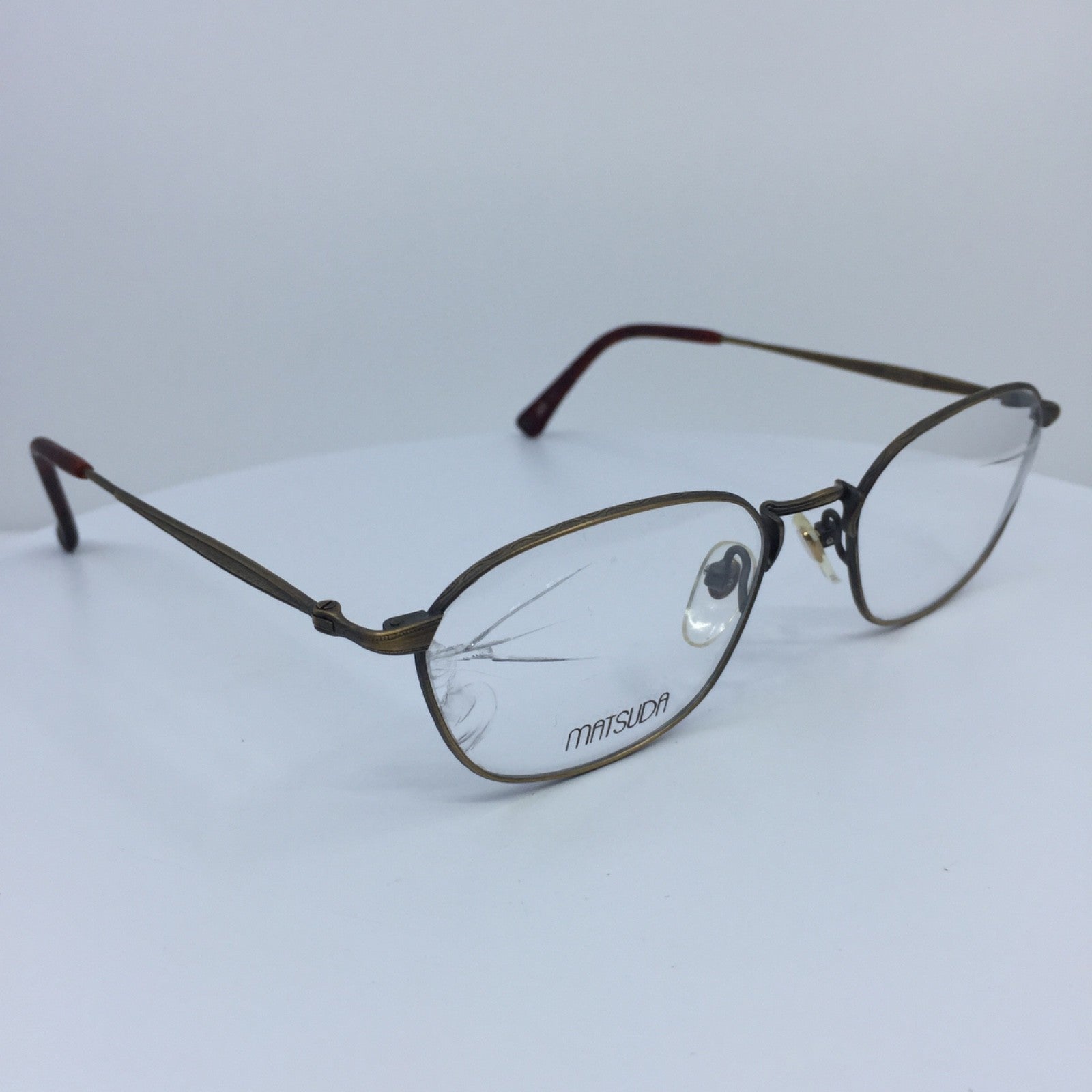 Vintage Matsuda 2847 Gold Eyeglasses - Super Vision Optical