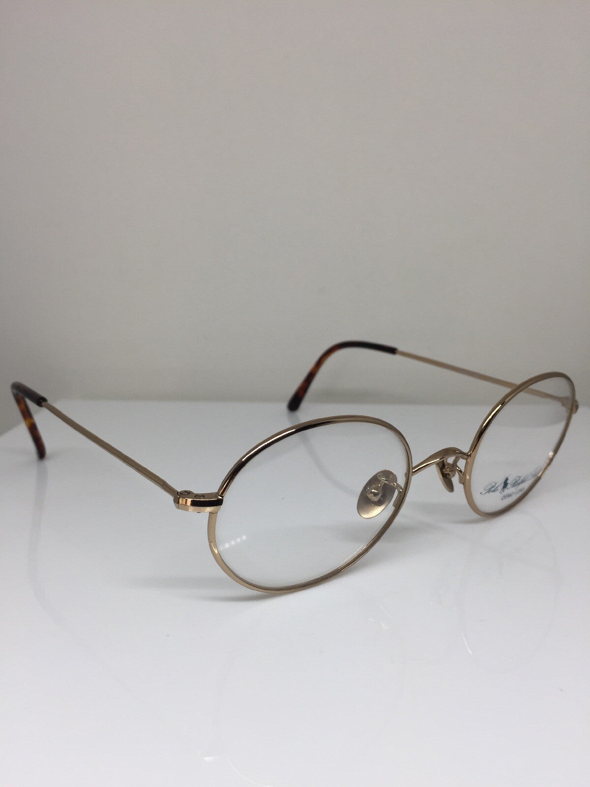 Vintage Ralph Lauren Polo Classic 61 By Ralph Lauren Gold Eyeglasses - Super Vision Optical