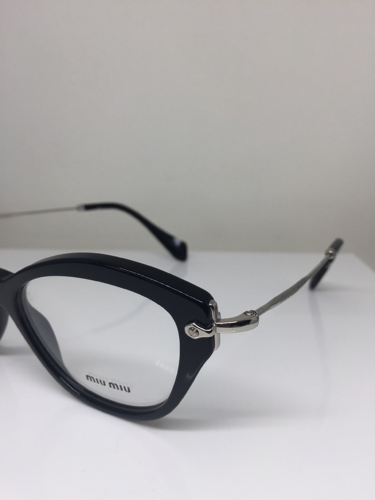Vintage Miu Miu VMU 02O Silver Eyeglasses - Super Vision Optical