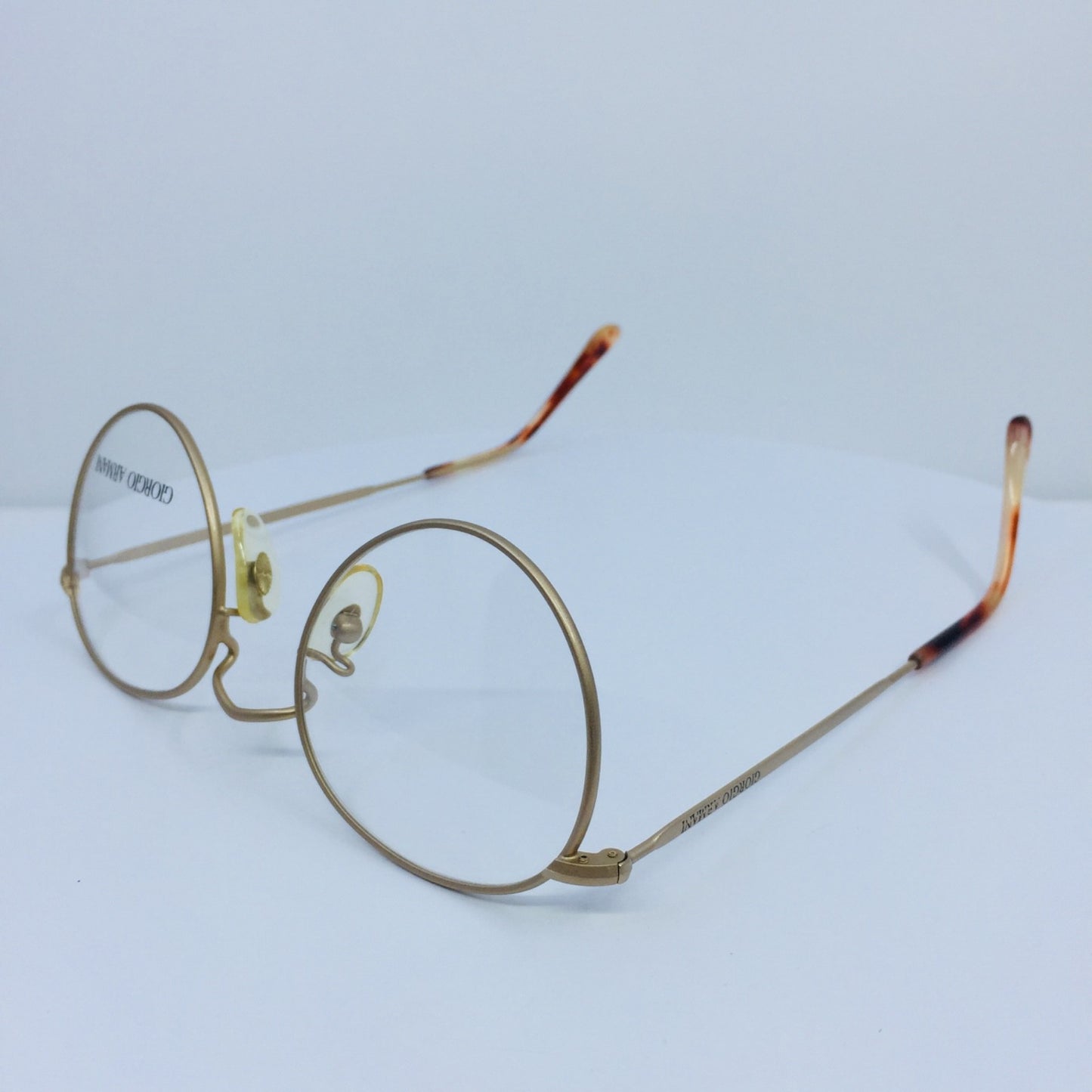 Vintage Giorgio Armani GA 130 Gold Eyeglasses - Super Vision Optical