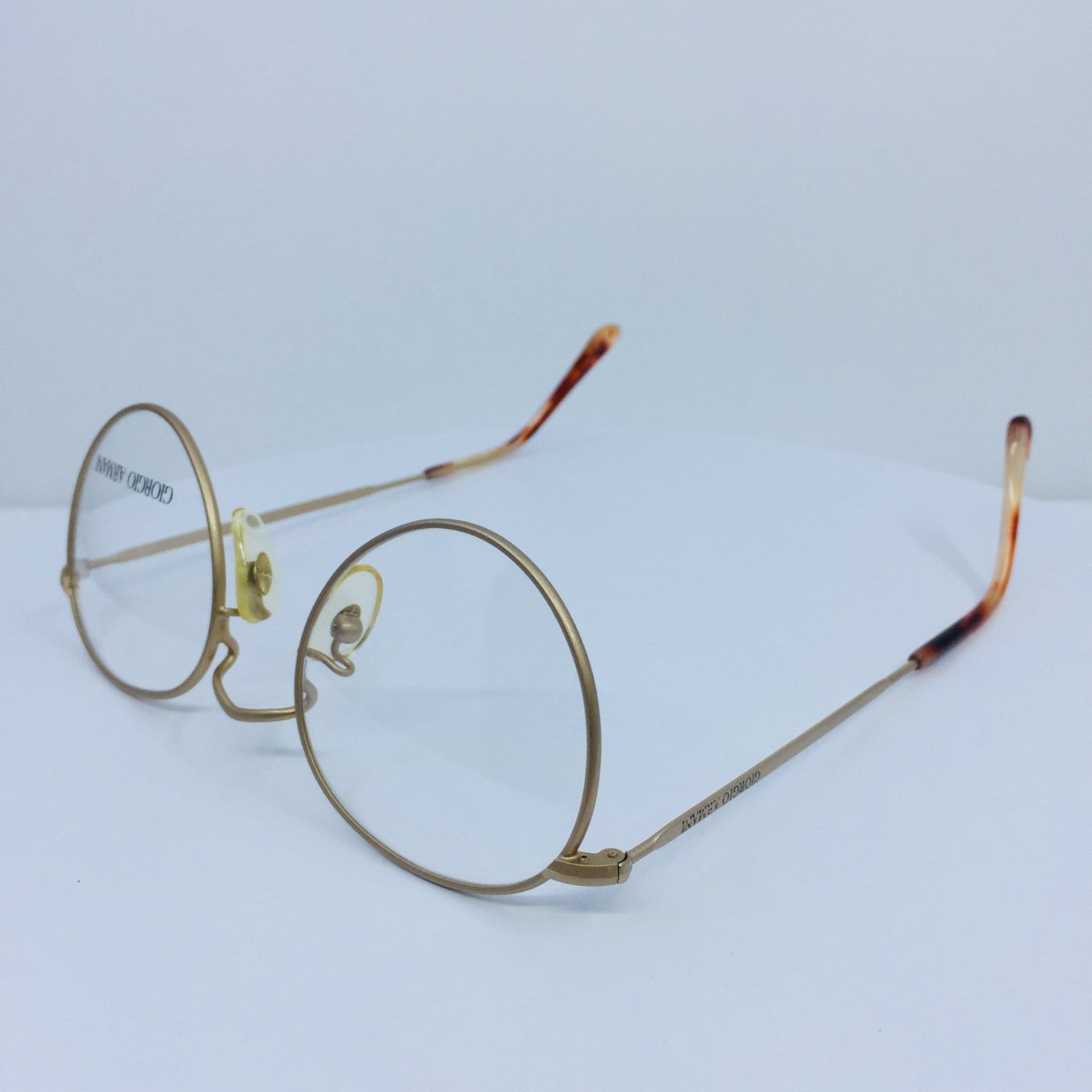 Vintage Giorgio Armani GA 130 Gold Eyeglasses - Super Vision Optical