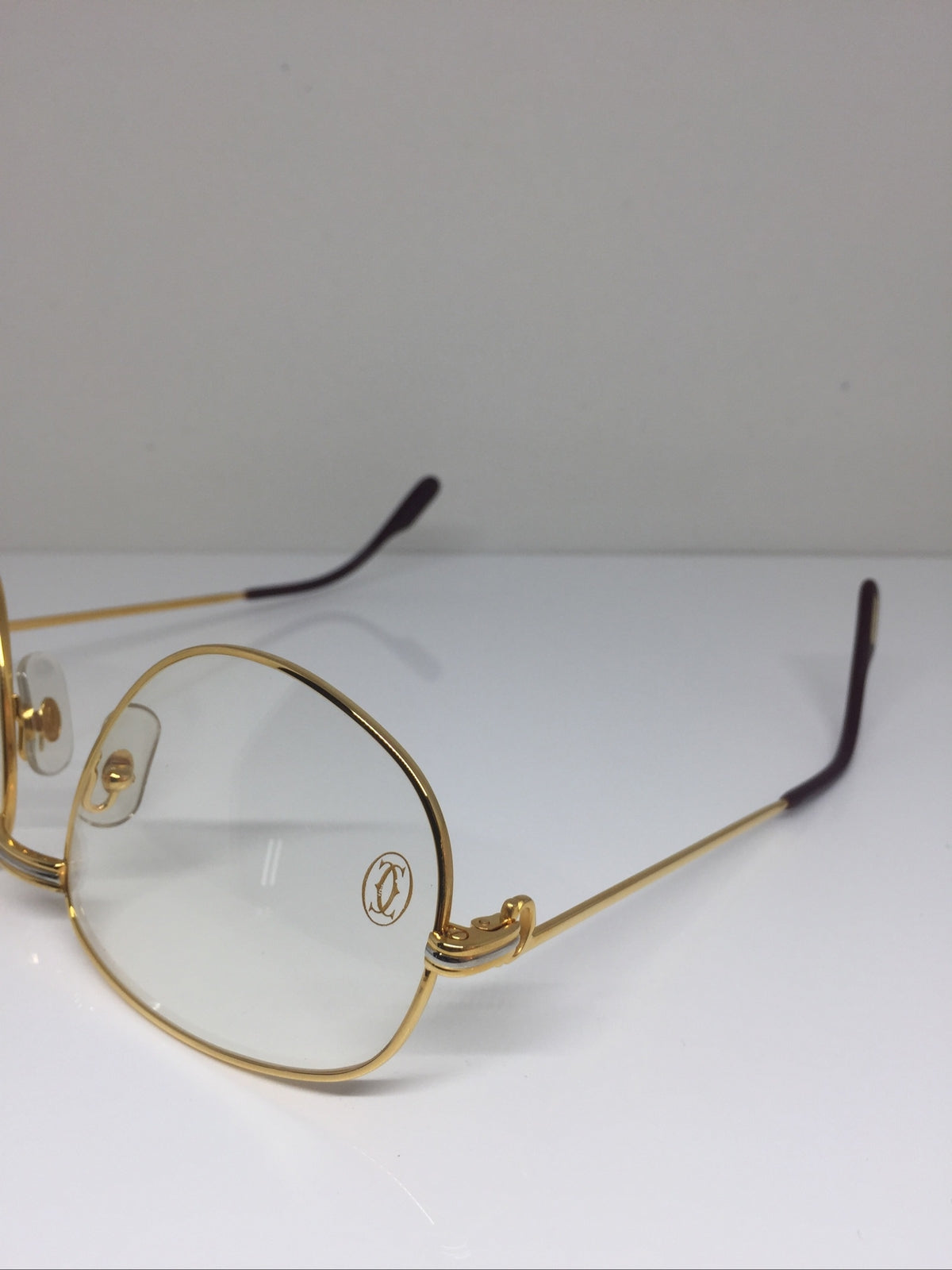 Vintage Cartier Romance Louis Cartier Gold Eyeglasses - Super Vision Optical