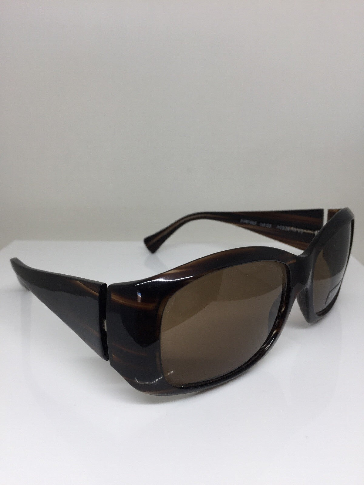 Vintage Alain Mikli A 0538 13 V3 Brown Sunglasses - Super Vision Optical