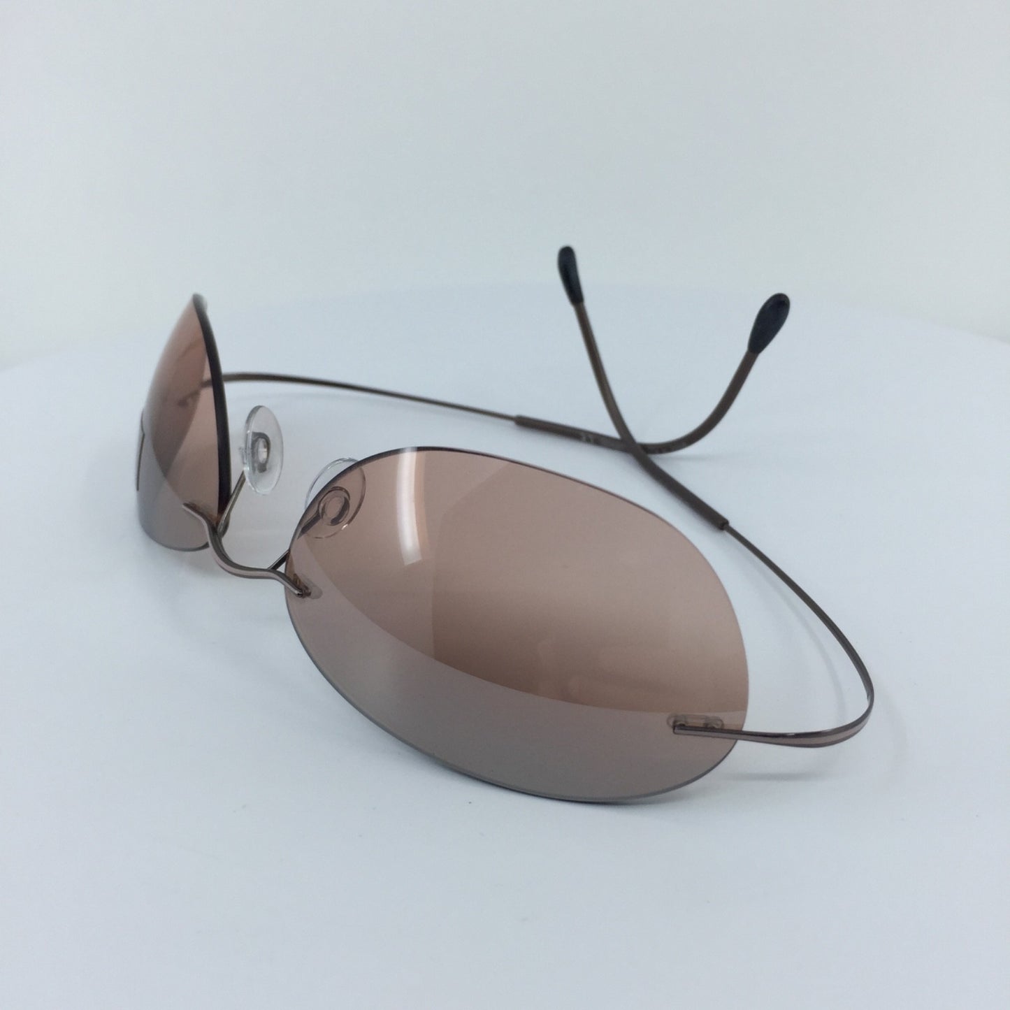 Vintage Silhouette TMA 8067 Brown Sunglasses - Super Vision Optical