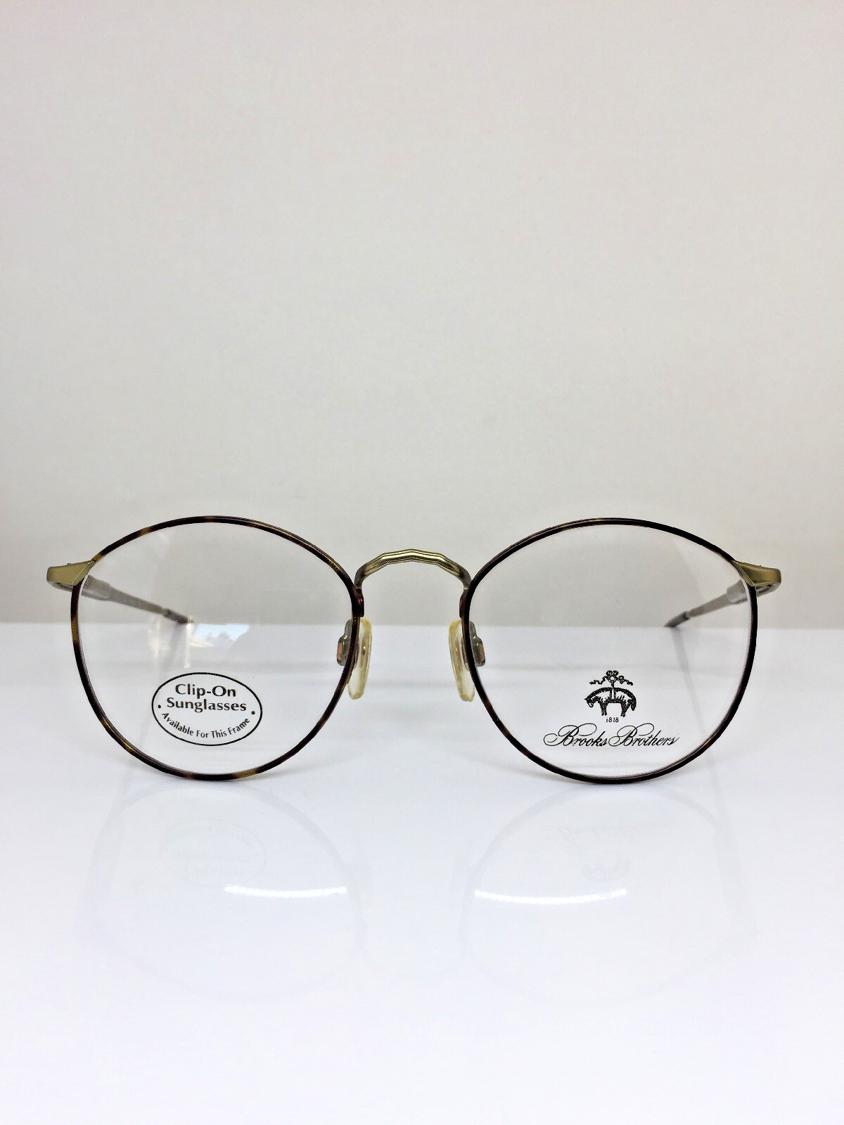 Vintage Brooks Brothers BB 114 Tortoise Eyeglasses - Super Vision Optical