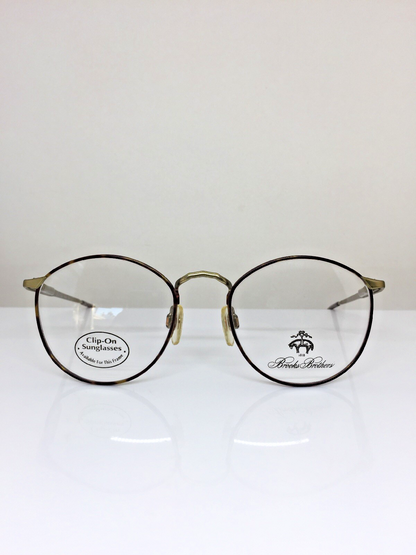 Vintage Brooks Brothers BB 114 Tortoise Eyeglasses - Super Vision Optical