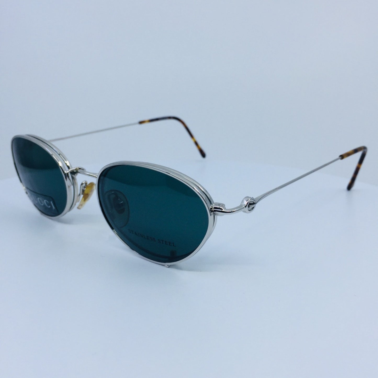 Vintage Gucci GG 2624 Silver Eyeglasses - Super Vision Optical