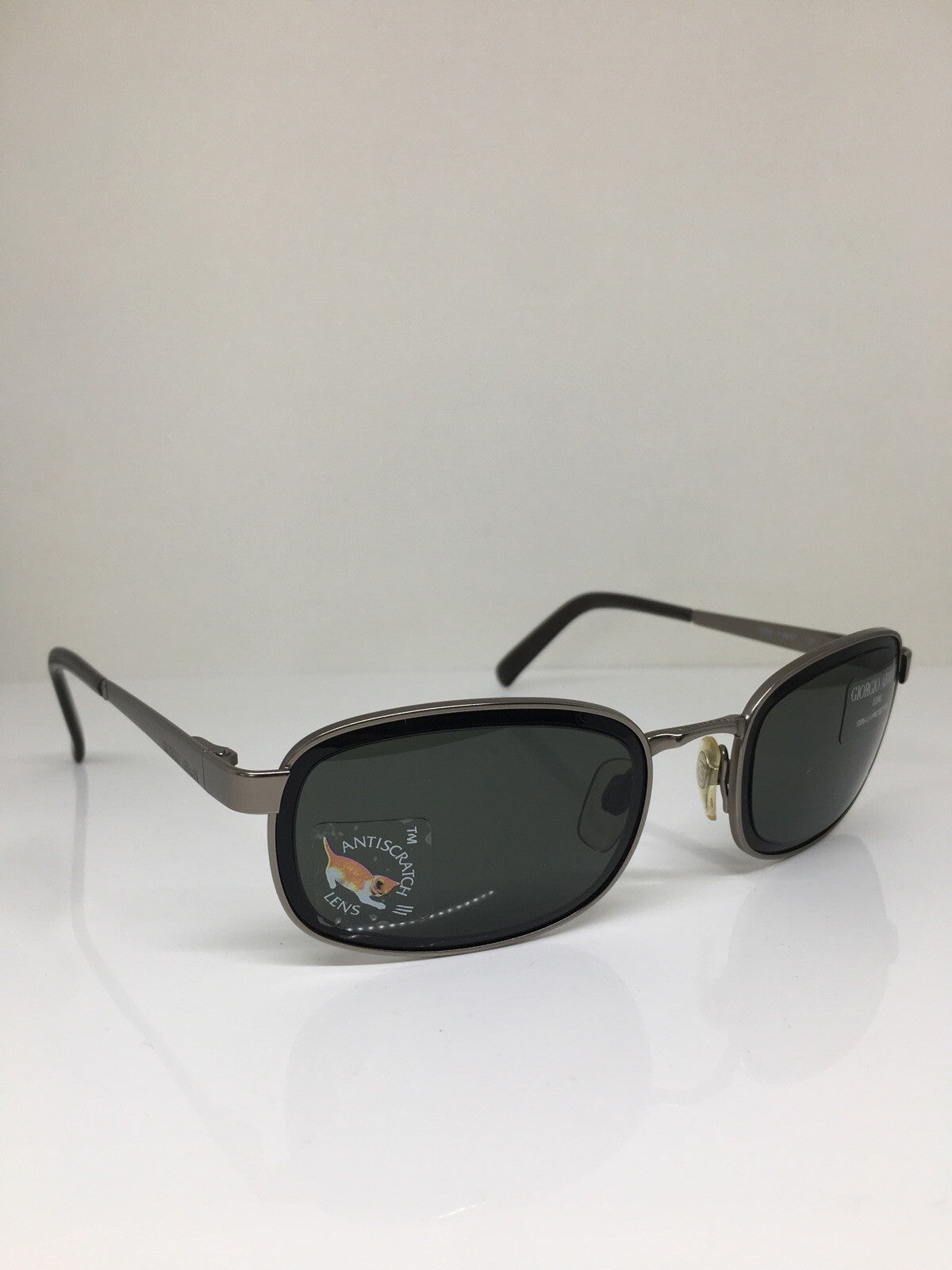 Vintage Giorgio Armani GA 1504 Gunmetal Sunglasses - Super Vision Optical
