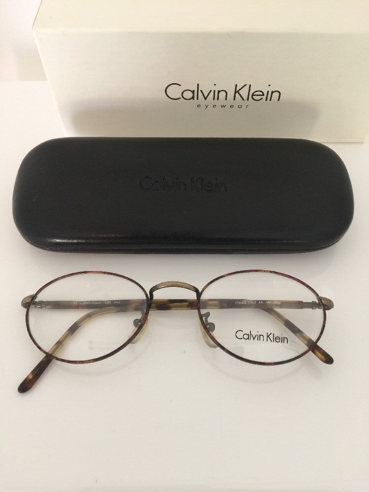 Vintage Calvin Klein CK 136 Tortoise Sunglasses - Super Vision Optical