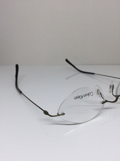 Vintage Calvin Klein CK 546 Gunmetal Sunglasses - Super Vision Optical
