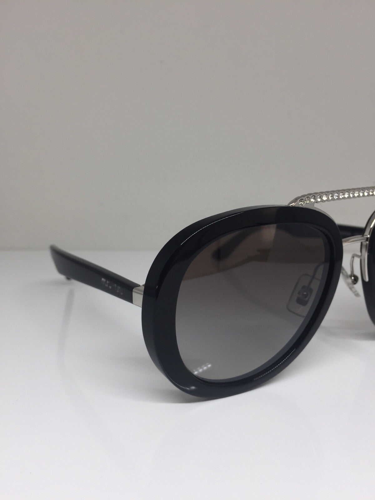 Vintage Miu Miu SMU 05V Silver Sunglasses - Super Vision Optical