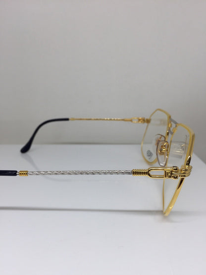 Vintage Fred Lunettes Cap Horn Gold Eyeglasses - Super Vision Optical