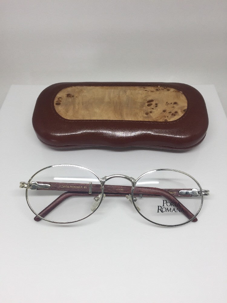 Vintage Porta Romana PORTA Romana 41 Silver Eyeglasses - Super Vision Optical