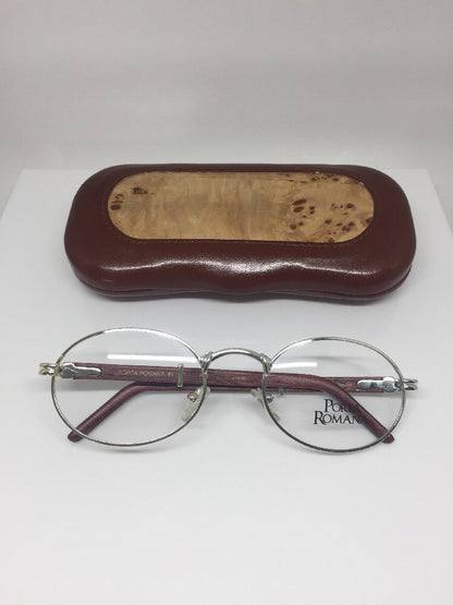 Vintage Porta Romana PORTA Romana 41 Silver Eyeglasses - Super Vision Optical