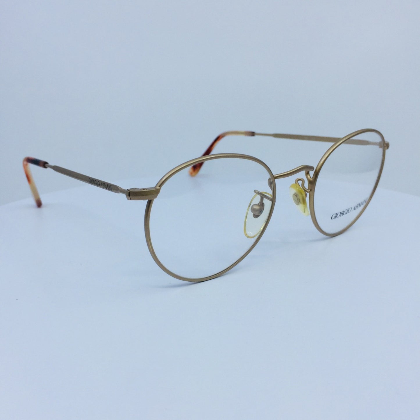 Vintage Giorgio Armani GA 130 Gold Eyeglasses - Super Vision Optical