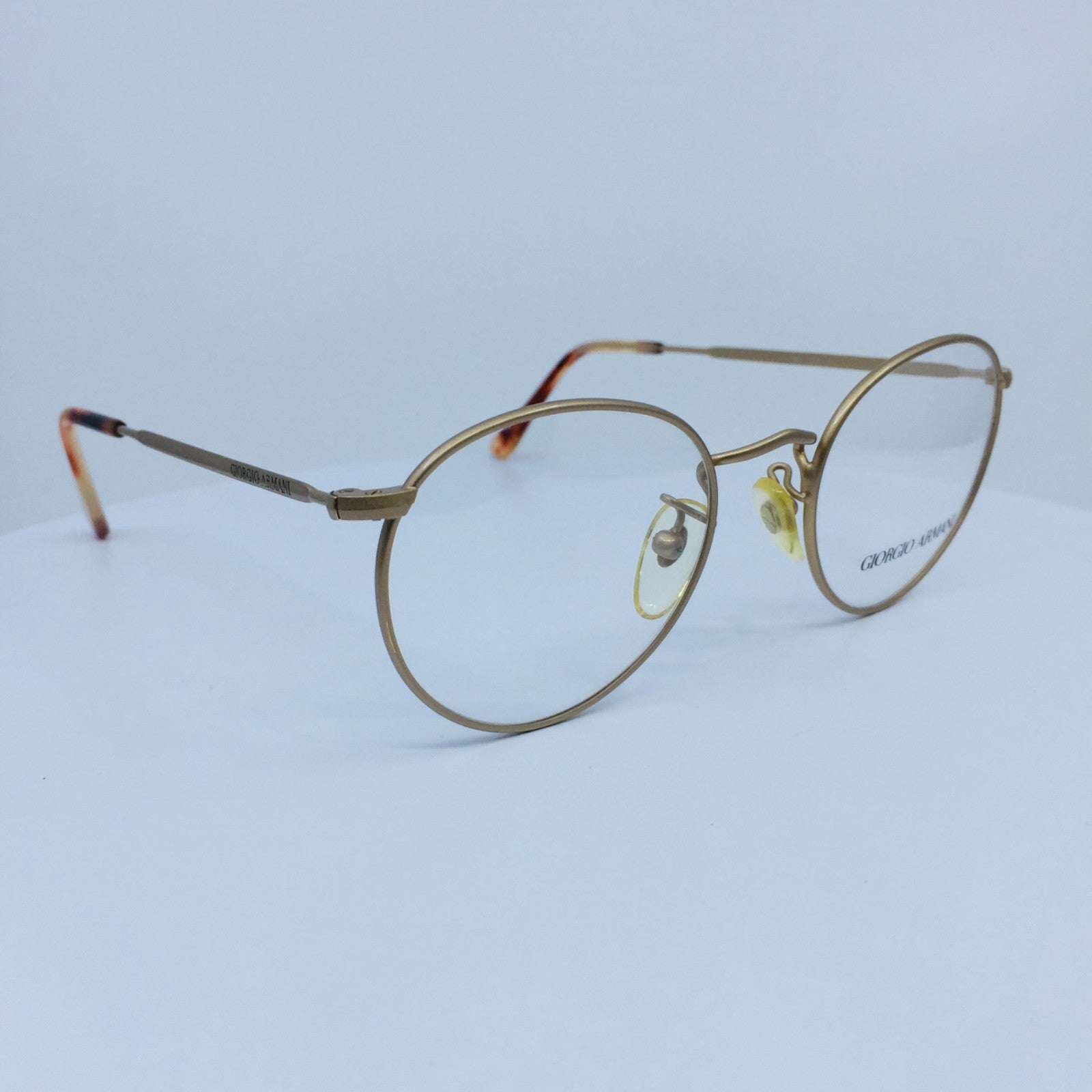 Vintage Giorgio Armani GA 130 Gold Eyeglasses - Super Vision Optical