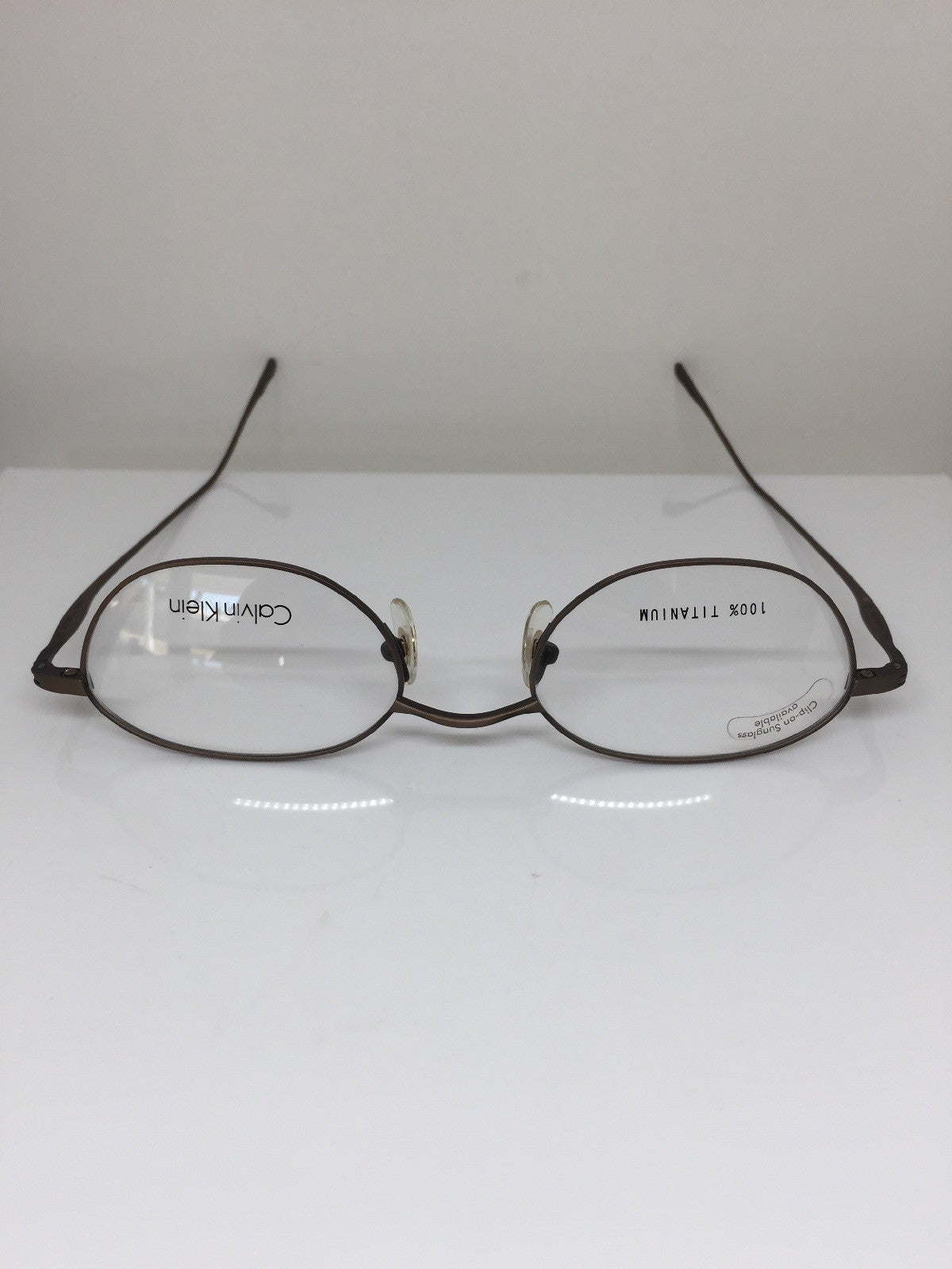 Vintage Calvin Klein CK 510 Brown Eyeglasses - Super Vision Optical