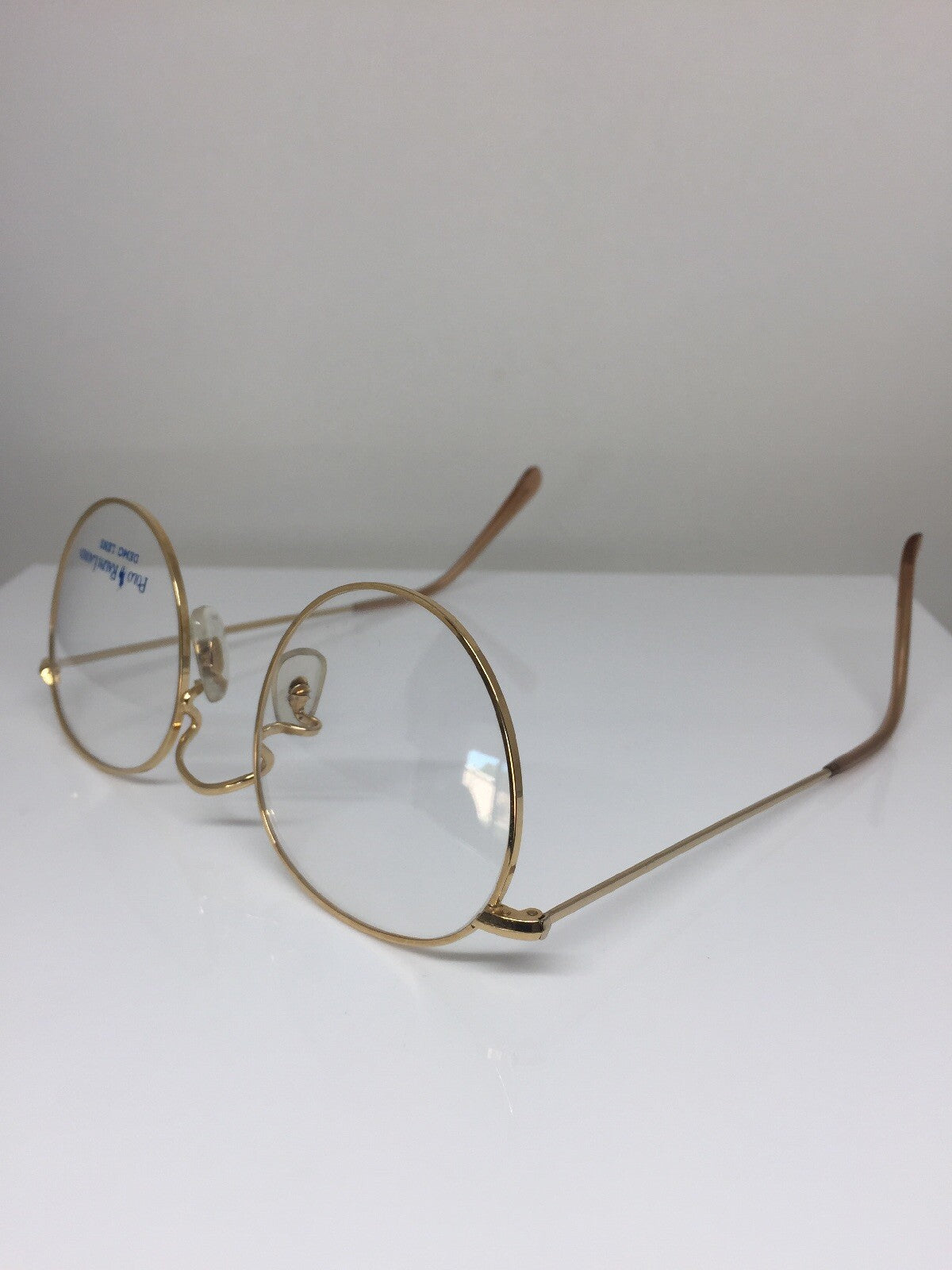 Vintage Ralph Lauren Polo Classic X By Ralph Lauren Gold Eyeglasses - Super Vision Optical
