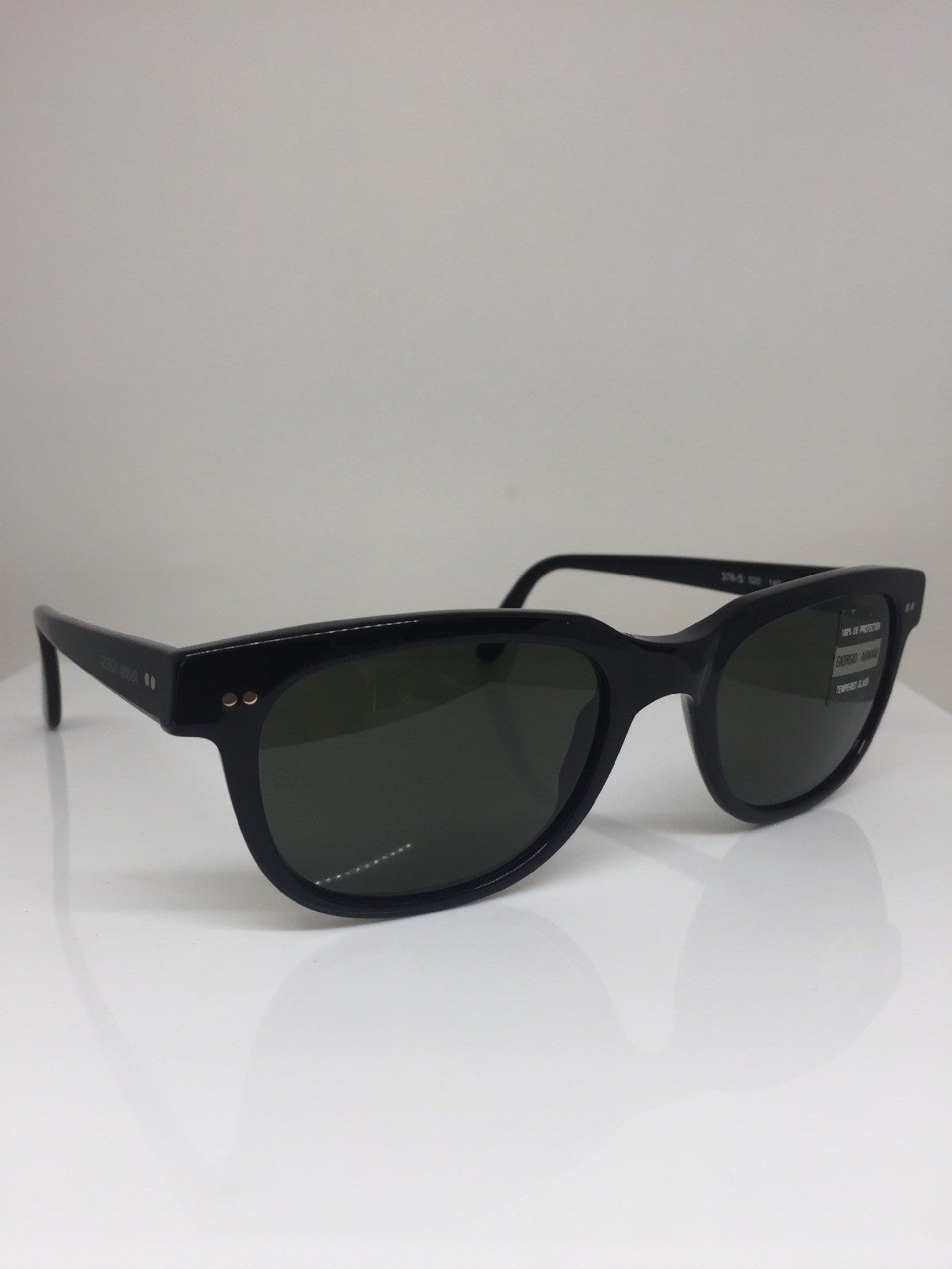 Vintage Giorgio Armani GA 376-S Black Sunglasses - Super Vision Optical