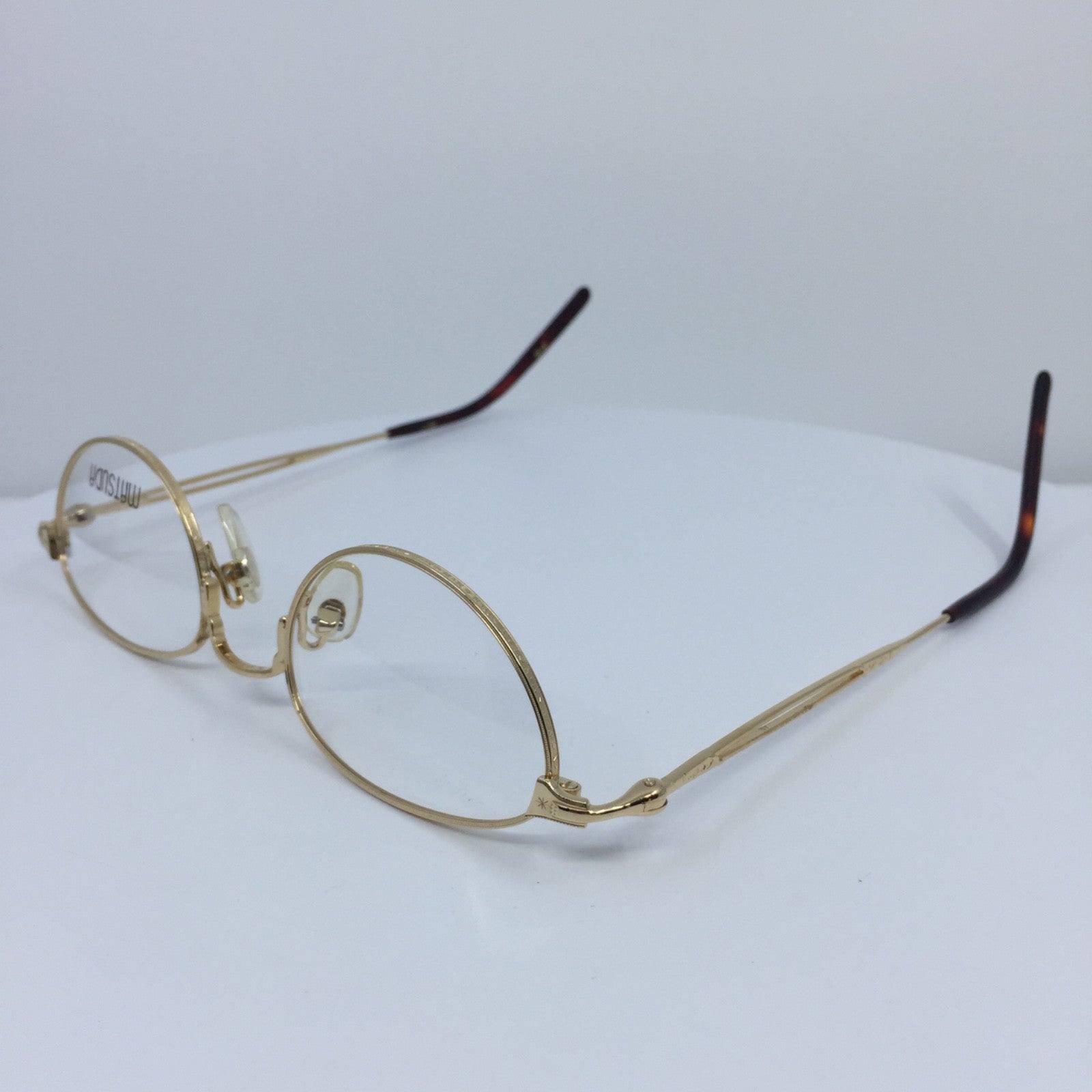 Vintage Matsuda 2877 Gold Eyeglasses - Super Vision Optical