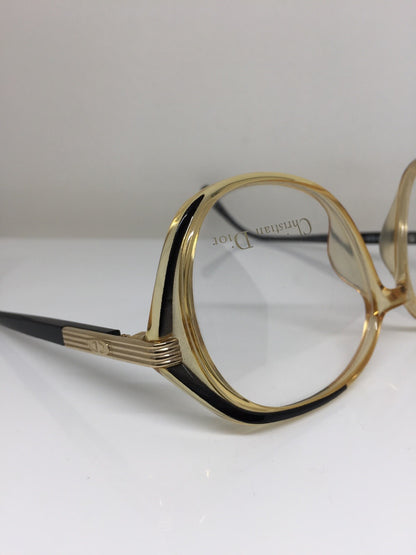 Vintage Christian Dior CD 2482 Gold Sunglasses - Super Vision Optical