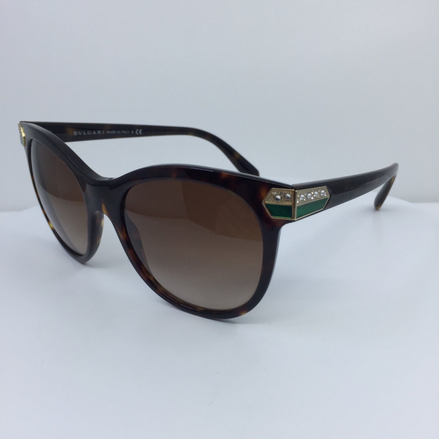 Vintage Bvlgari Bulgari 8185-B Tortoise Sunglasses - Super Vision Optical