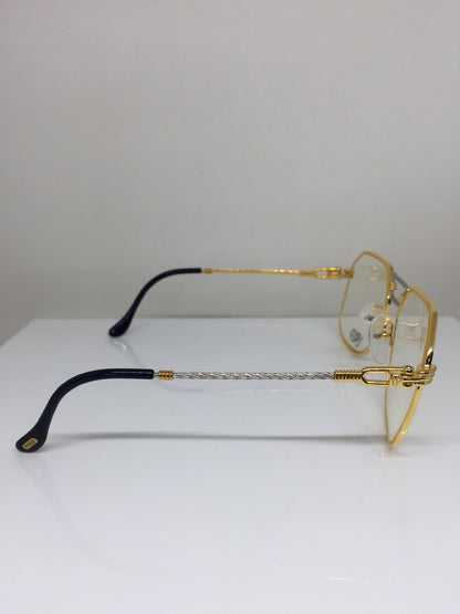 Vintage Fred Lunettes Cap Horn Gold Eyeglasses - Super Vision Optical
