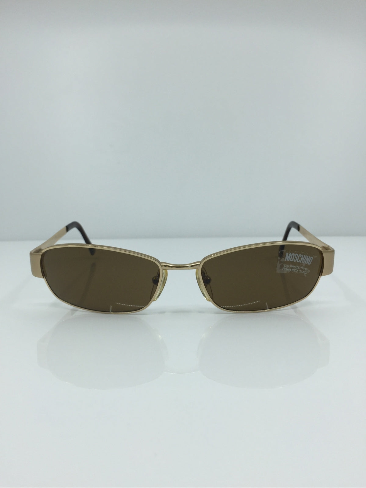 Vintage Persol Moschino M. 3059-S Gold Sunglasses - Super Vision Optical
