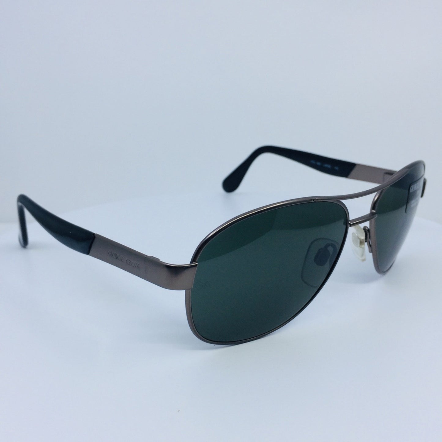 Vintage Giorgio Armani GA 674 Silver Sunglasses - Super Vision Optical