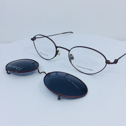 Vintage Gucci GG 2624 Purple Eyeglasses - Super Vision Optical