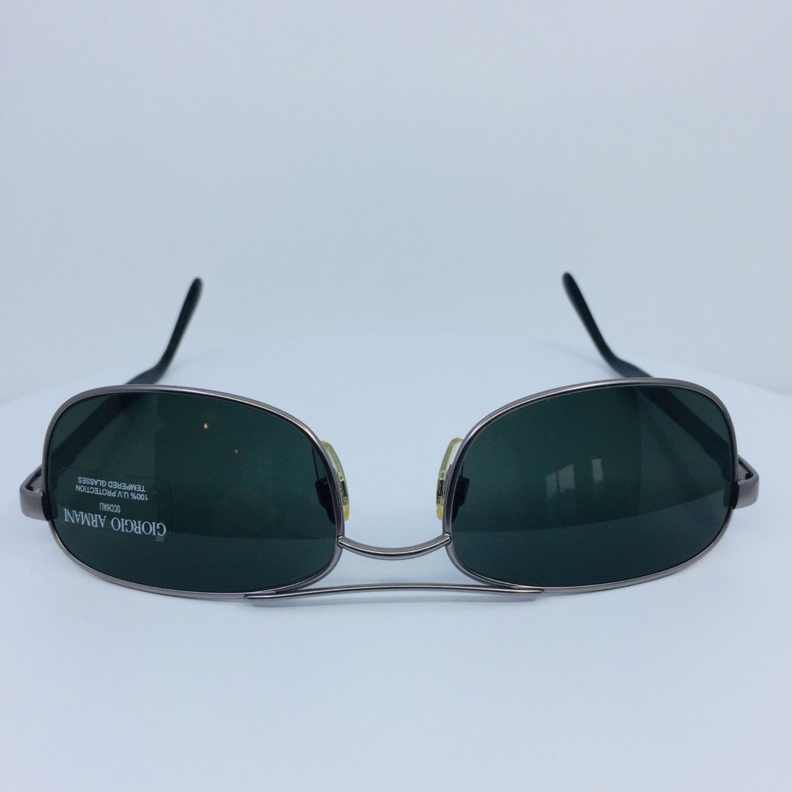 Vintage Giorgio Armani GA 678 Silver Sunglasses - Super Vision Optical